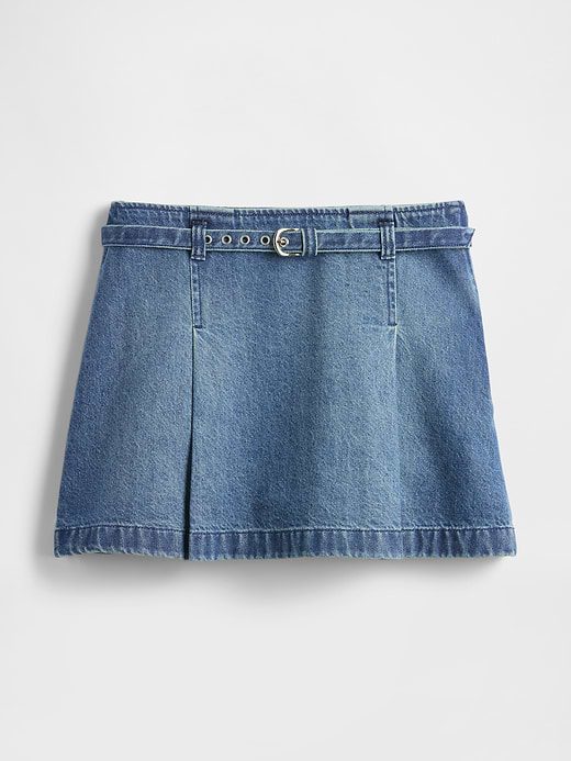 Gap Denim Belted Mini Skirt — photo 6