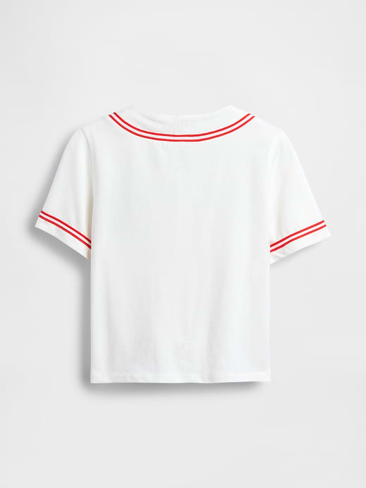 Gap Baby & Toddler Brannan Bear Logo Baseball Jersey T-Shirt — photo 4