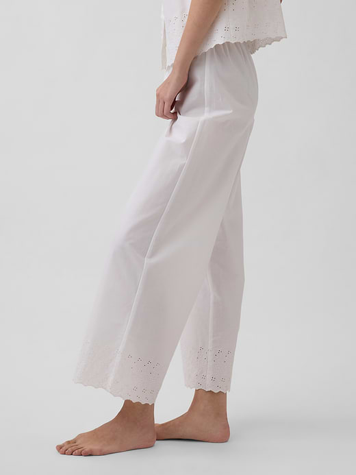 Gap Embroidered PJ Pants — photo 4