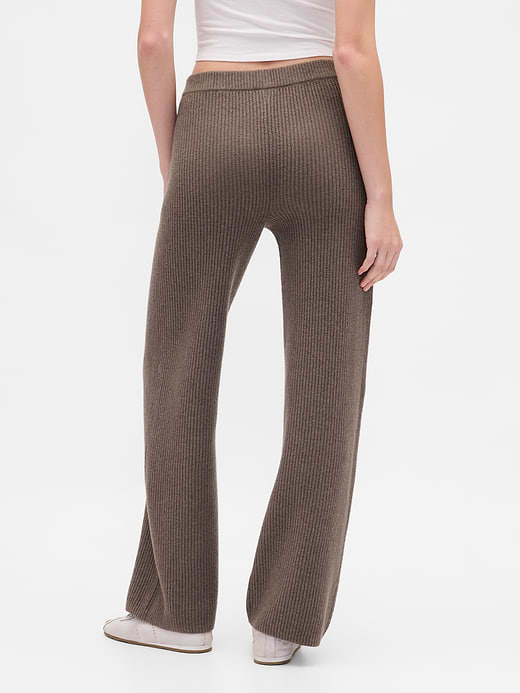 Gap CashSoft Shaker-Stitch Sweater Pants — photo 5