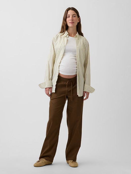 Gap Maternity Under Belly Twill Pants — photo 1