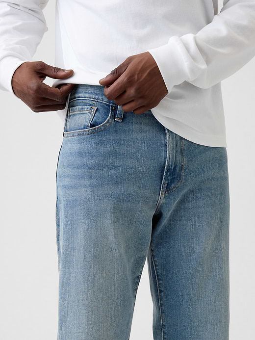 Gap Straight Jeans in GapFlex — photo 7