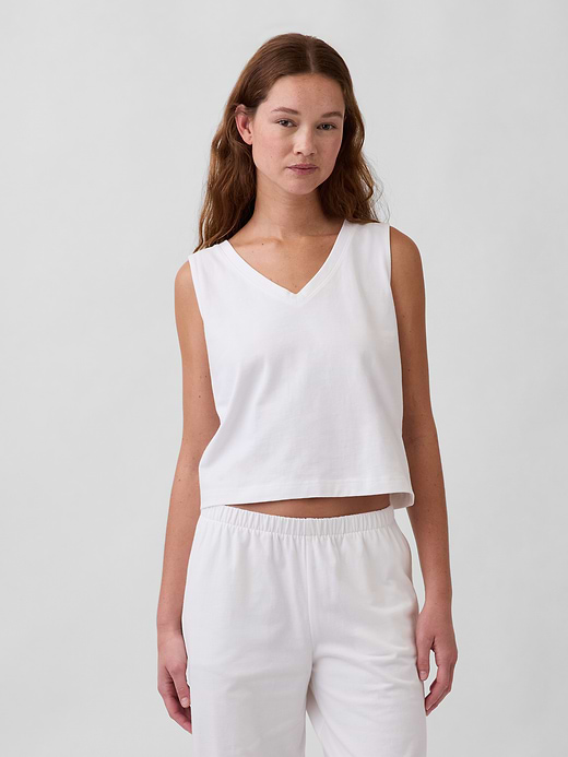 Gap Knit Crop Tank Top — photo 1