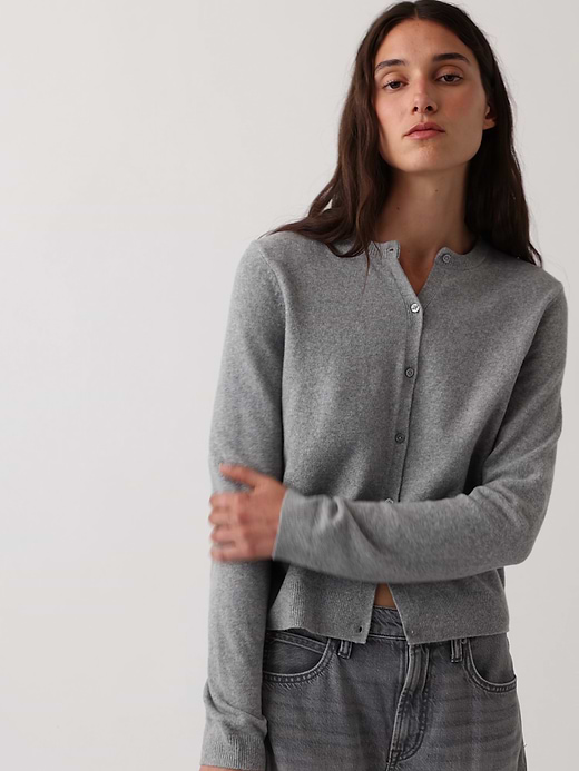 Gap CashSoft Crop Cardigan — photo 7