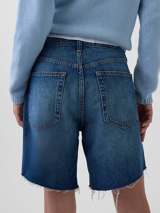 Gap 8" Mid Rise UltraSoft Loose Bermuda Shorts — photo 6