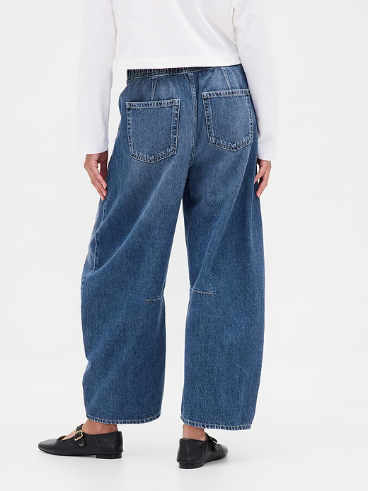 Gap Mid Rise UltraSoft Easy Horseshoe Jeans — photo 5