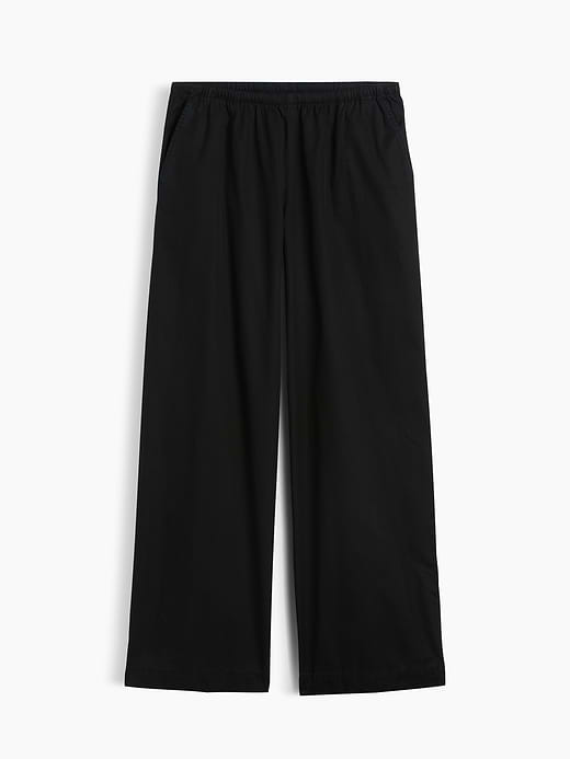 Gap Mid Rise Poplin Relaxed Easy Wide-Leg Pants — photo 6