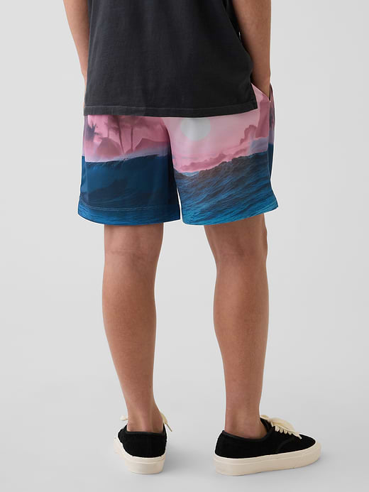 Gap Kids GapFit 6" Recycled Mesh Easy Shorts — photo 5
