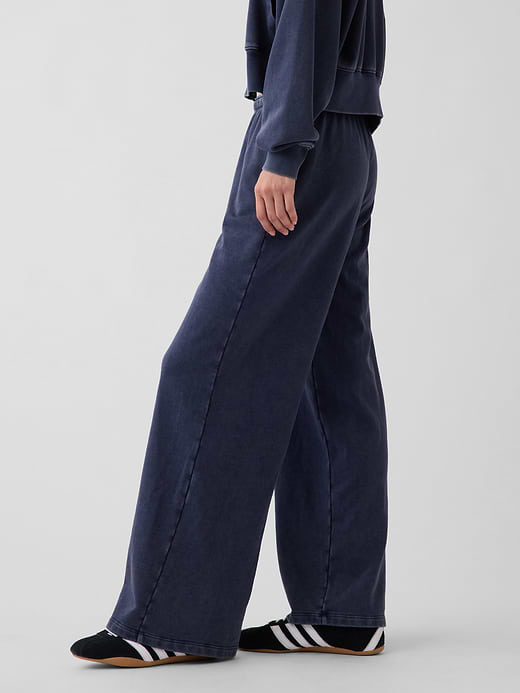 Gap Mid Rise VintageSoft Terry Loose Sweatpants — photo 4