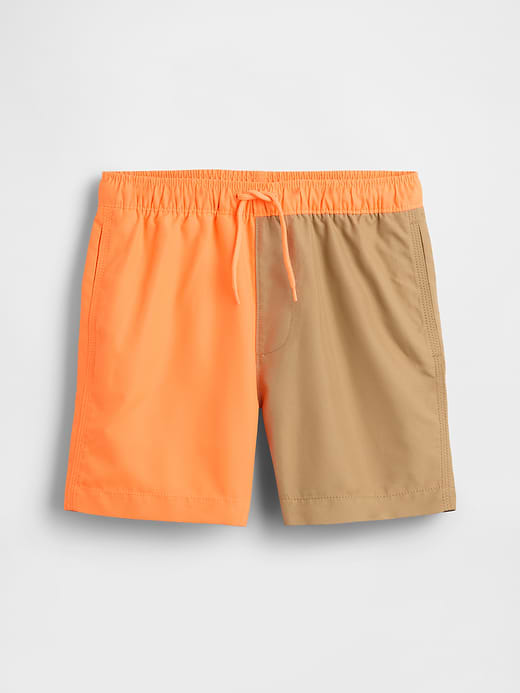 Gap Kids 3.5" Recycled Swim Trunks — photo 1