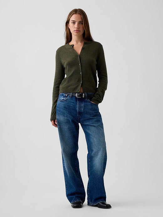 Gap CashSoft Crop Cardigan — photo 3