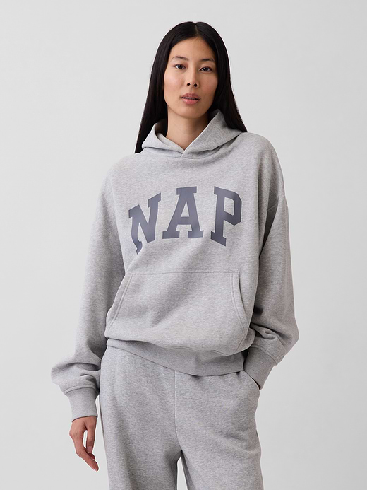 Gap Adult VintageSoft NAP Logo Hoodie — photo 6
