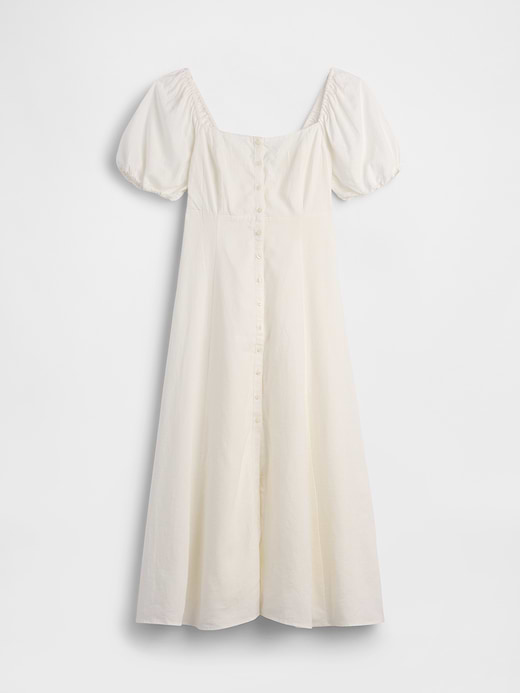 Gap Linen-Blend Empire Waist Maxi Dress — photo 6
