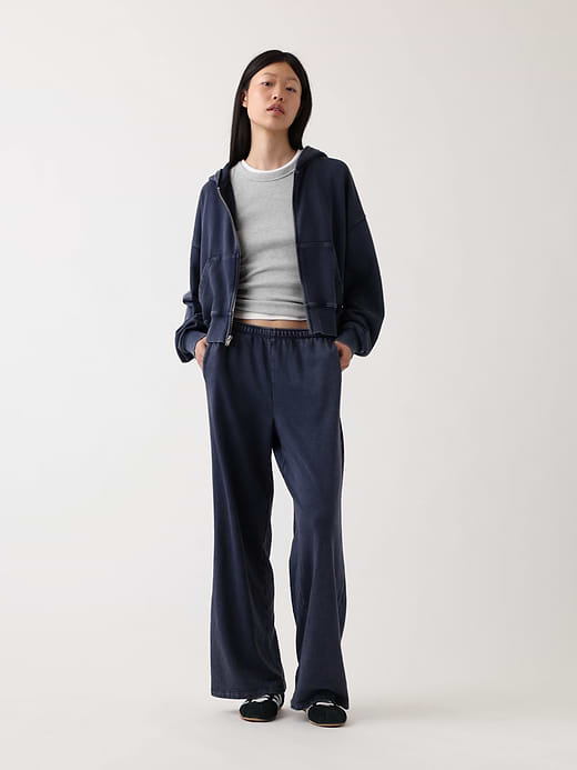 Gap VintageSoft Terry Zip Hoodie — photo 9