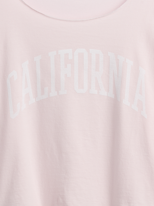 Gap Kids Oversized Wide-Neck T-Shirt — photo 5