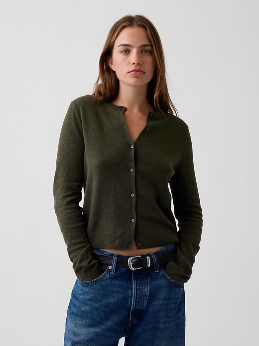 Gap CashSoft Crop Cardigan — photo 1