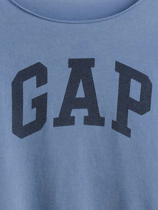Gap Kids Oversized Wide-Neck T-Shirt — photo 5