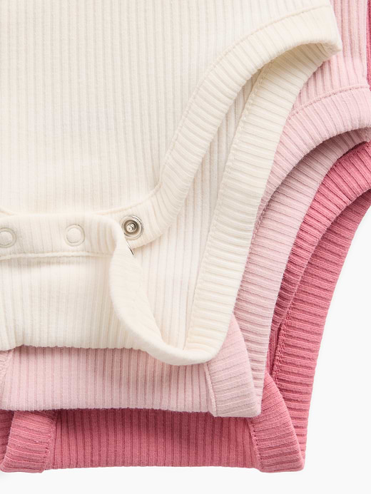 Gap Baby First Favorites TinyRib Bodysuit (3-Pack) — photo 5