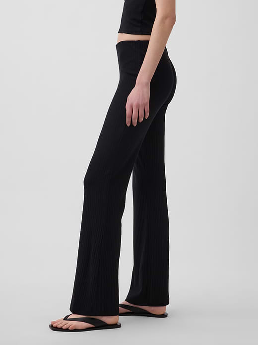 Gap Modern Wide Rib Flare Pants — photo 4