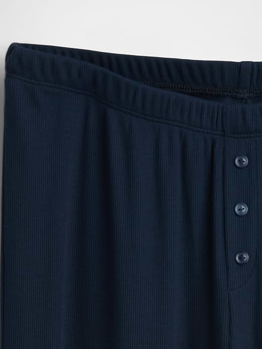 Gap MiniRib Wide-Leg PJ Pants — photo 6