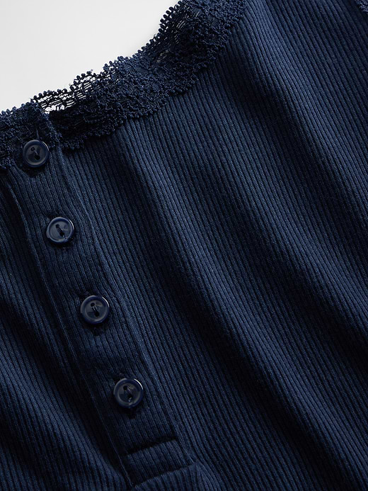 Gap Mini Rib Lace PJ Tank Top — photo 5
