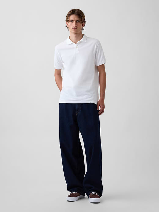 Gap Pique Polo Shirt — photo 4