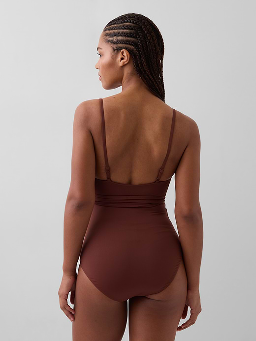 Gap Cutout Wrap One-Piece Swimsuit — photo 3