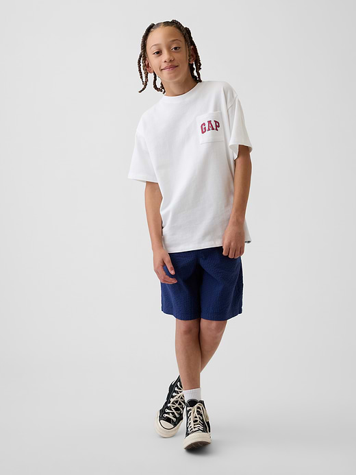 Gap Kids Relaxed Easy Bermuda Shorts — photo 1
