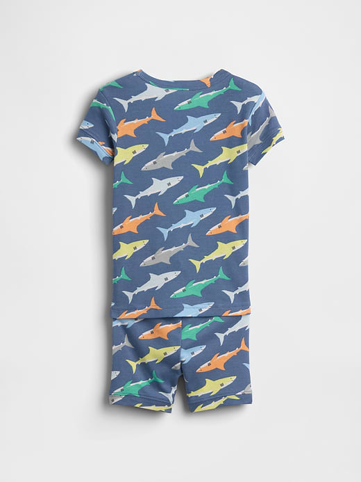 Gap Baby & Toddler Organic Brushed Cotton PJ Short Set — photo 3