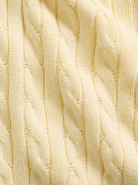 Gap Kids 100% Cotton Cable-Knit Sweater Zip Hoodie — photo 6