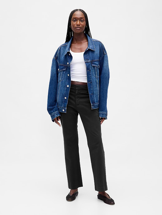 Gap Mid Rise Khakis — photo 1