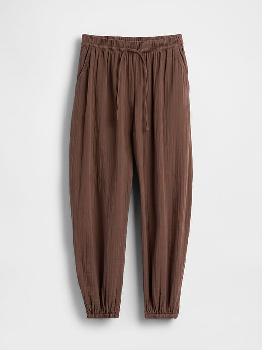 Gap Cotton Gauze Easy Joggers — photo 8