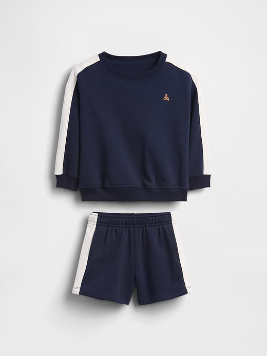 Gap Baby & Toddler VintageSoft Terry Stripe Outfit Set — photo 3
