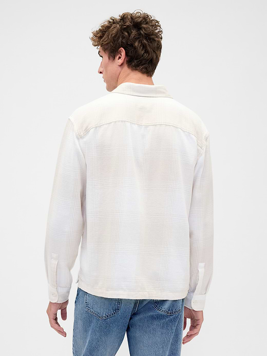Gap Relaxed Flannel Shirt — photo 4
