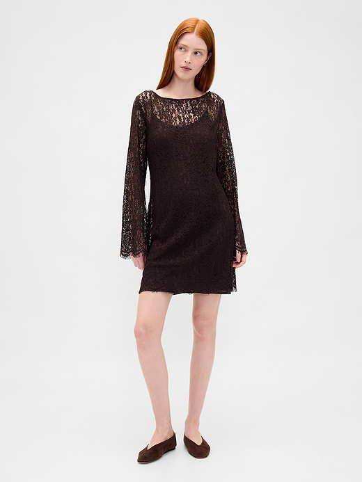 Gap Lace Mini Shift Dress — photo 1