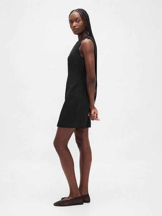 Gap High-Neck Mini Shift Dress — photo 4
