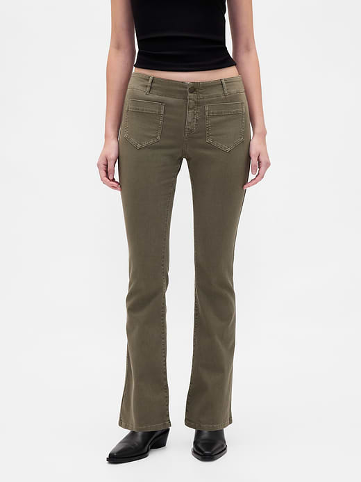 Gap Low Rise Twill Long & Lean Pants — photo 3
