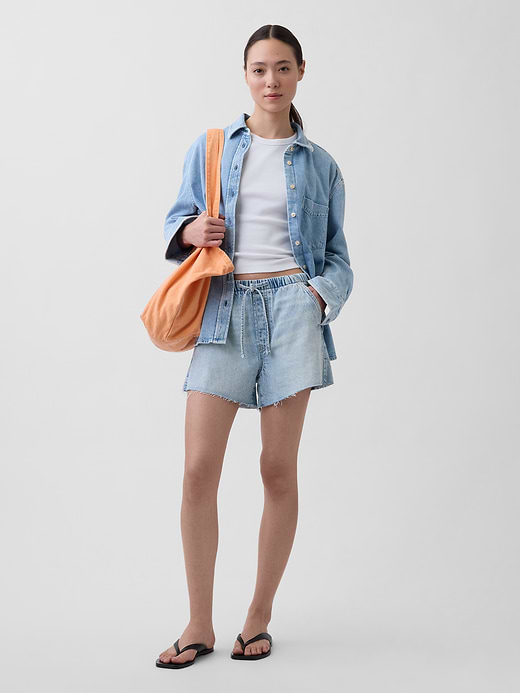 Gap 3.5” Low Slung Easy Denim Shorts — photo 1