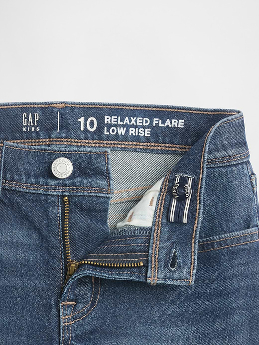 Gap Kids Low Rise Relaxed Flare Jeans — photo 6
