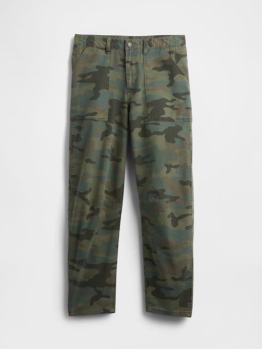 Gap Mid Rise Twill Barrel Pants — photo 8