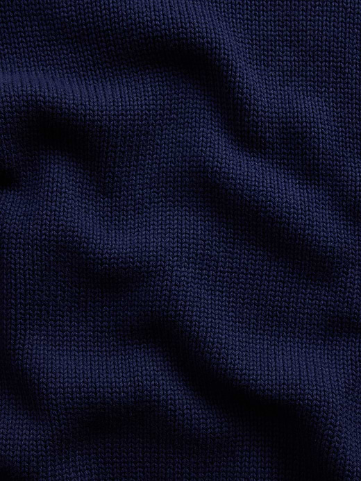 Gap 100% Cotton Oversized Crop Sweater — photo 5