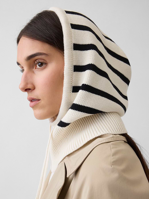 Gap 100% Cotton Drawcord Hood — photo 1