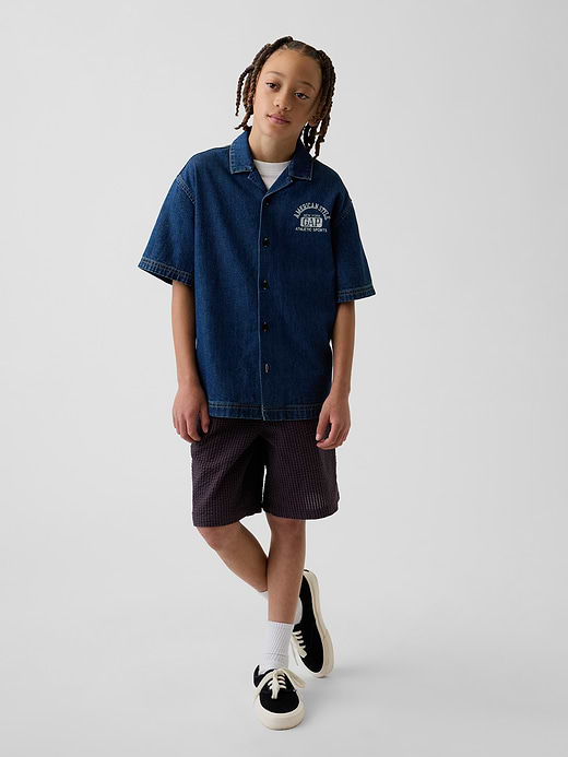 Gap Kids Relaxed Easy Bermuda Shorts — photo 1