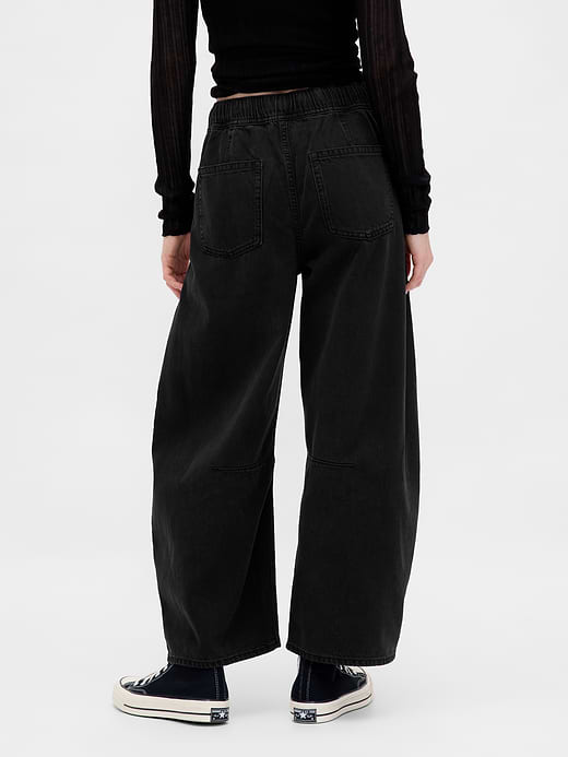 Gap Mid Rise UltraSoft Easy Horseshoe Jeans — photo 5