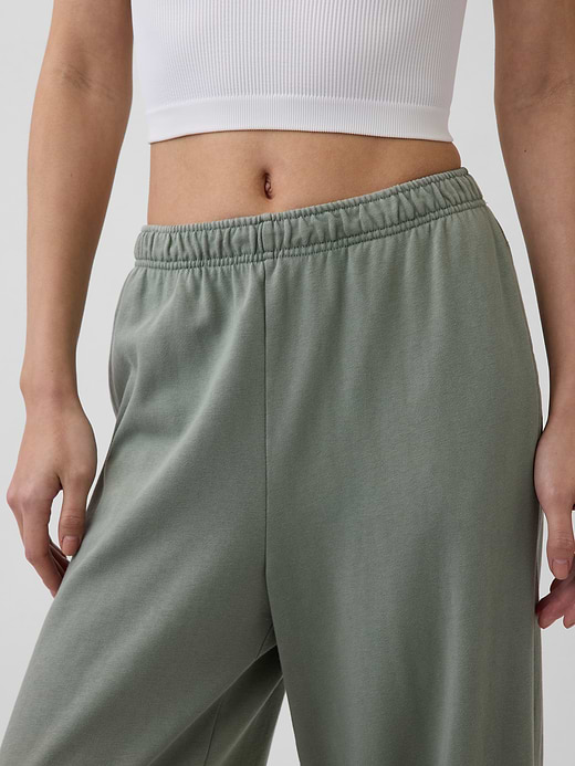 Gap Mid Rise VintageSoft Terry Loose Sweatpants — photo 6