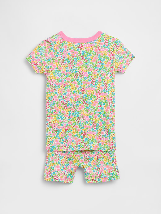 Gap Baby & Toddler Organic Brushed Cotton Floral PJ Short Set — photo 3