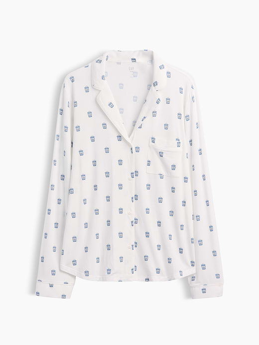 Gap SoftMade Modal PJ Top — photo 6
