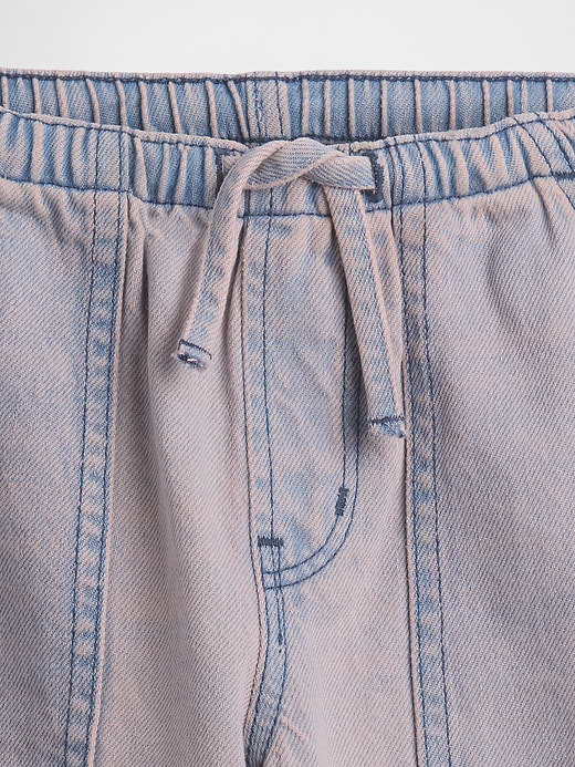 Gap Kids Low Rise Easy Longline Denim Shorts — photo 6
