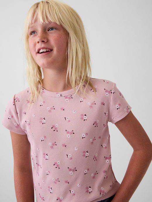 Gap Kids Rib T-Shirt — photo 1