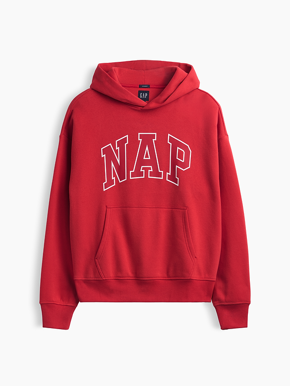 Gap Adult VintageSoft NAP Logo Hoodie — photo 6